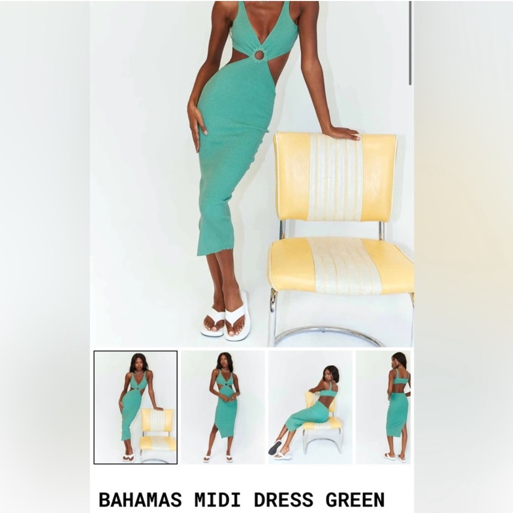 NWT Princess Polly Bahamas midi knit dress